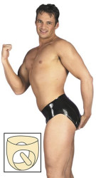 Latexové slipy s análním kolíkem (2)