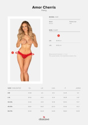 Sexy tanga - RŮŽOVÝ MOTÝLEK (2)