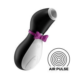 Stimulátor klitorisu SATISFYER PENGUIN černobílý (1)