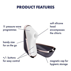 Stimulátor klitorisu SATISFYER TRAVELER fialový (6)