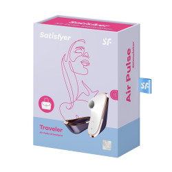 Stimulátor klitorisu SATISFYER TRAVELER fialový (7)