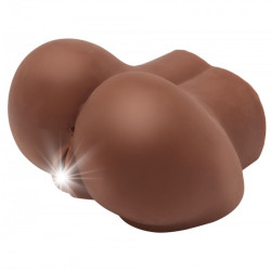 Vibrační masturbátor anální - black (3)