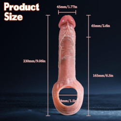 SuperLove Realistic Penis Sleeve (5)